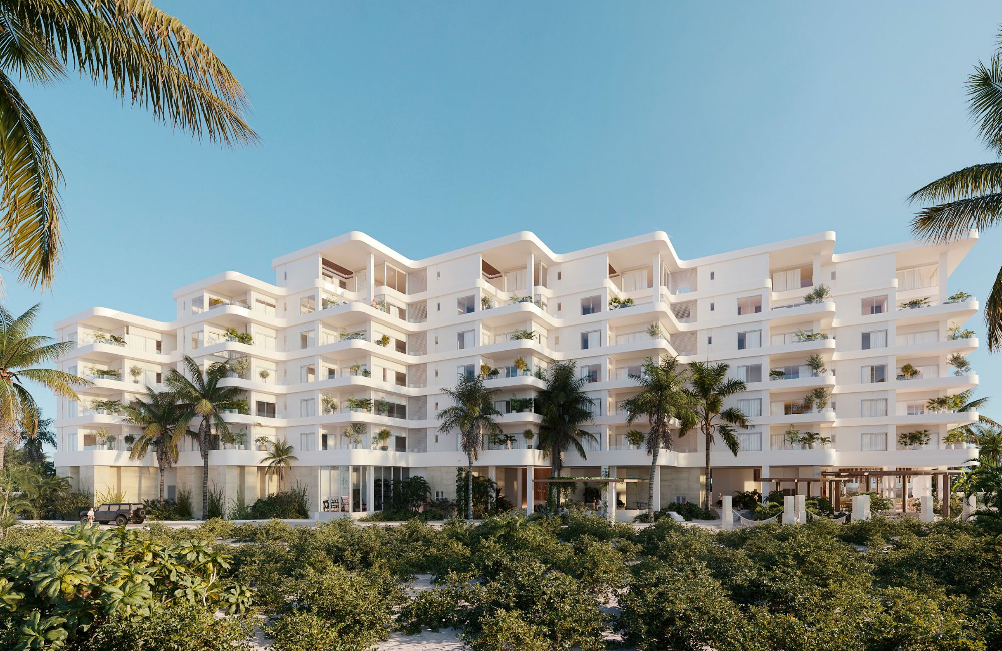 Condominium with private garden and terrace for sale in Merida Centro.