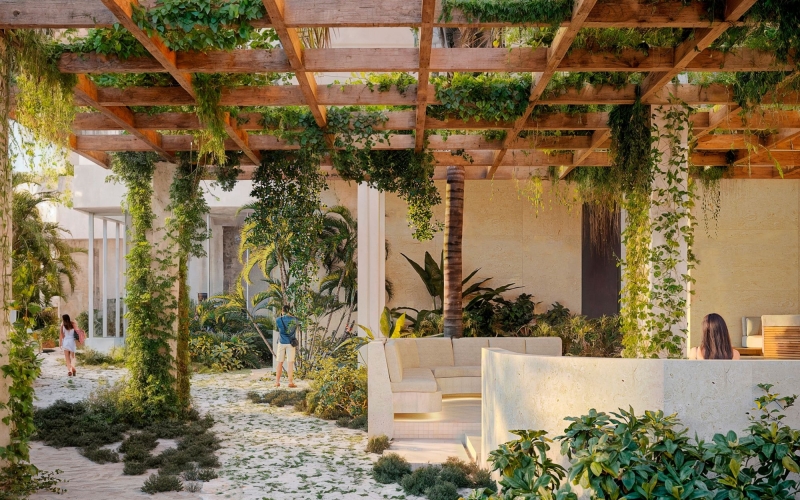 Luxury oceanfront condo for sale in San Benito, Yucat&aacute;n