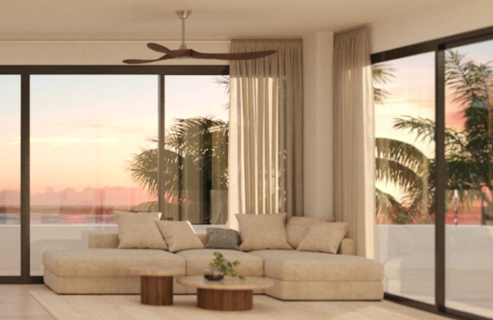 Exclusive oceanfront condo with terrace for sale &ndash; San Benito, Yucat&aacute;n