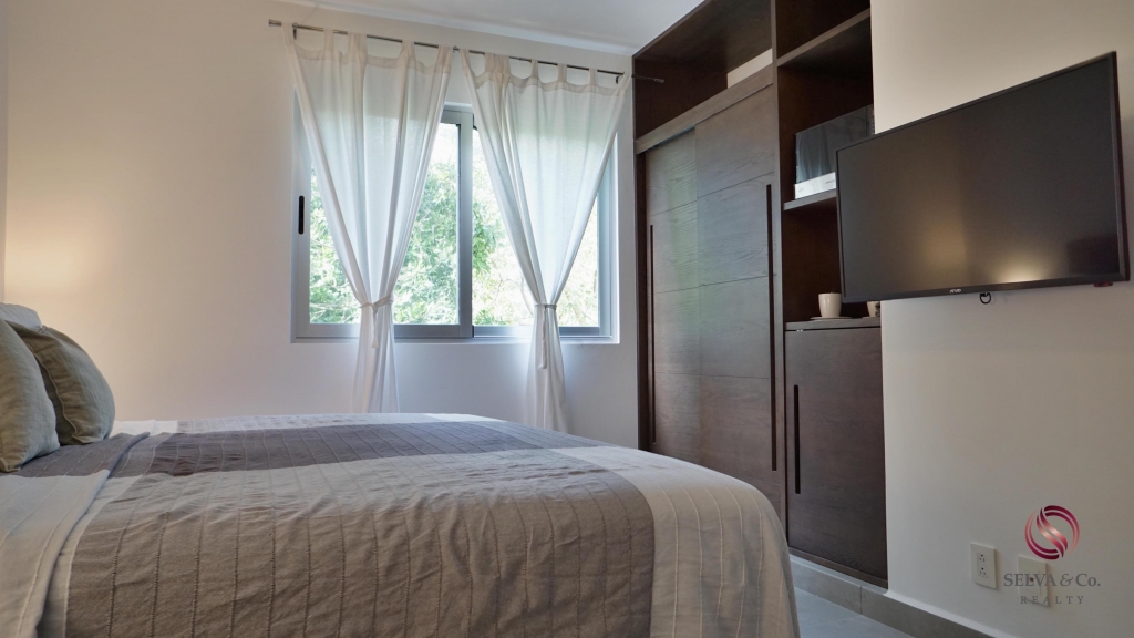 Luxury studio surrounded by green areas for sale in Tulum