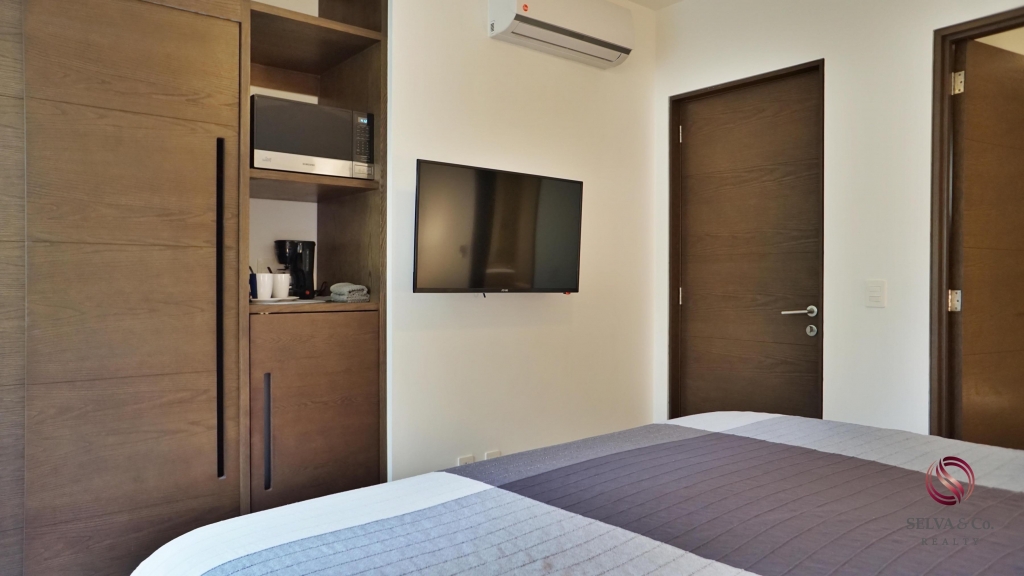 Luxury studio surrounded by green areas for sale in Tulum