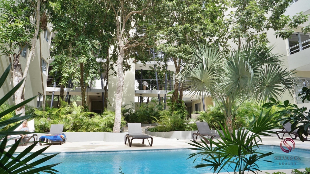 Luxury studio surrounded by green areas for sale in Tulum