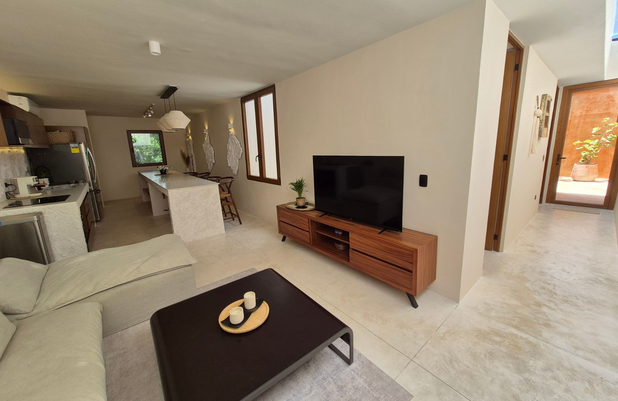 Departamento con terraza privada en venta de 2 rec&aacute;maras &ndash; Montebello, M&eacute;rida