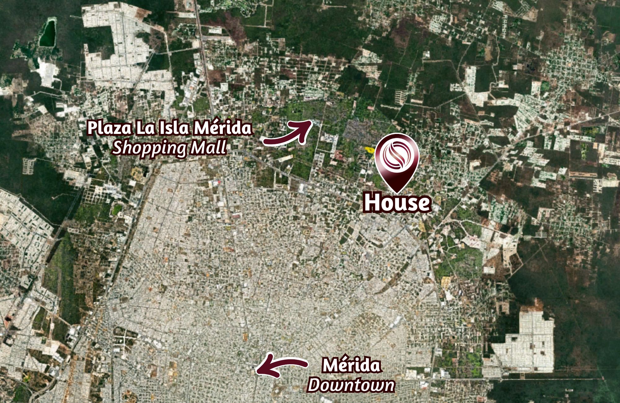 House with rooftop, terrace and patio in downtown M&eacute;rida.