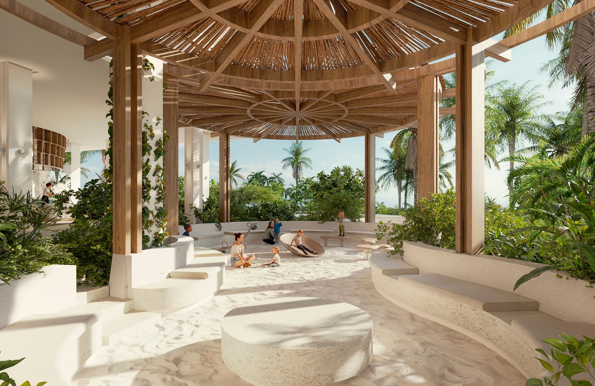 Condominium with pool, beach bar, for sale, San Benito, Yucat&aacute;n