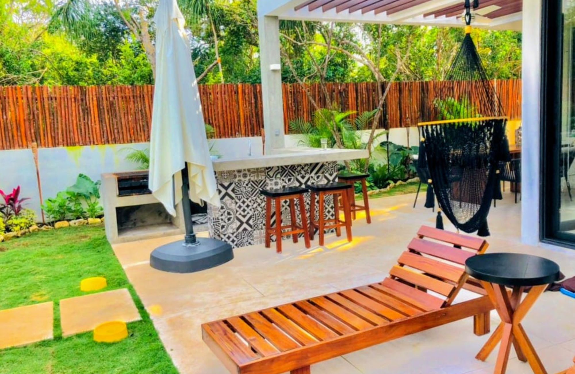 Villa with private pool and garden, more than 20 uniquely designed amenities, in Gated community Kaybe for sale Tulum.