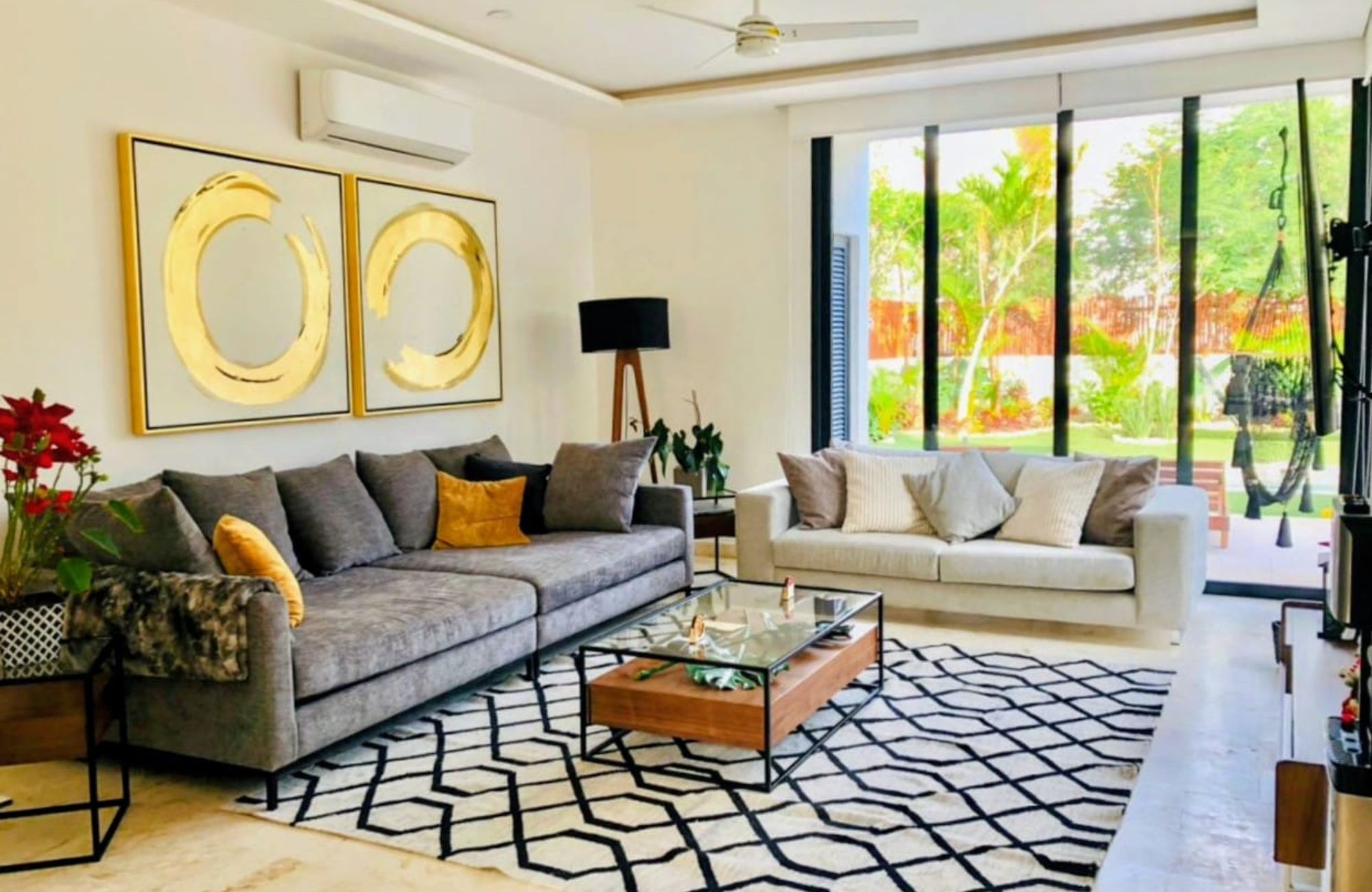 Villa with private pool and garden, more than 20 uniquely designed amenities, in Gated community Kaybe for sale Tulum.