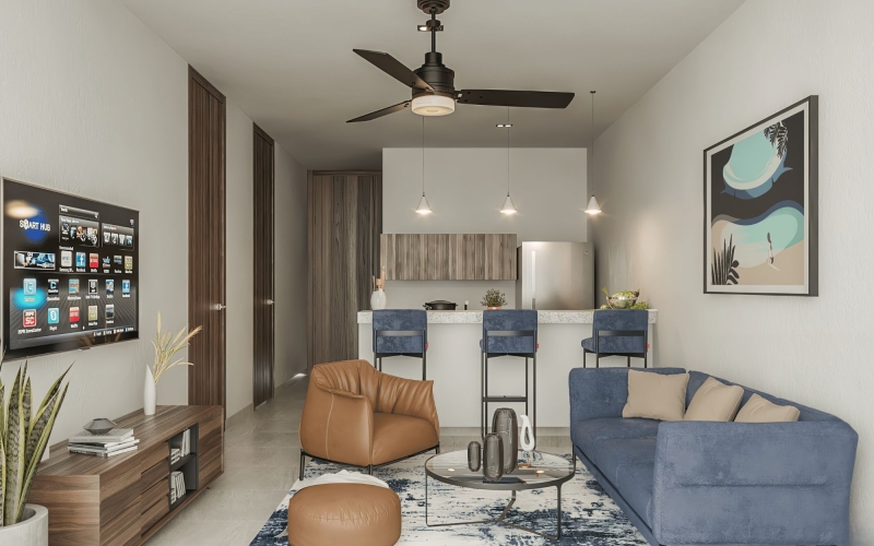 Spacious Furnished 2-Bedroom Condo for Sale &ndash; Montebello, M&eacute;rida