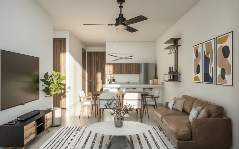 2-Bedroom Condo with Private Terrace for Sale &ndash; Montebello, M&eacute;rida