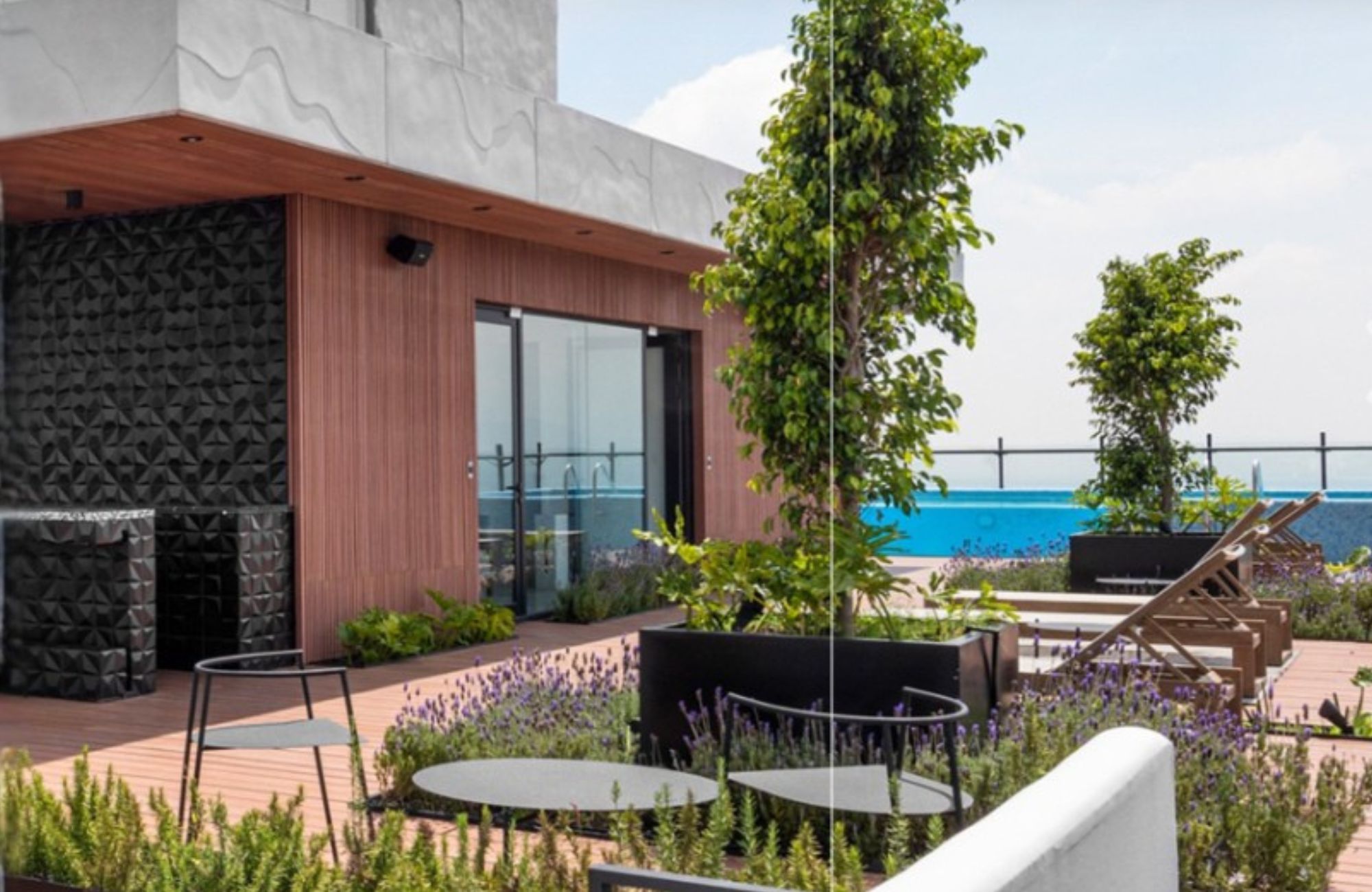 320 m2 apartment, green areas, clubhouse, cinema, spa, panoramic pool and more for sale in Interlomas