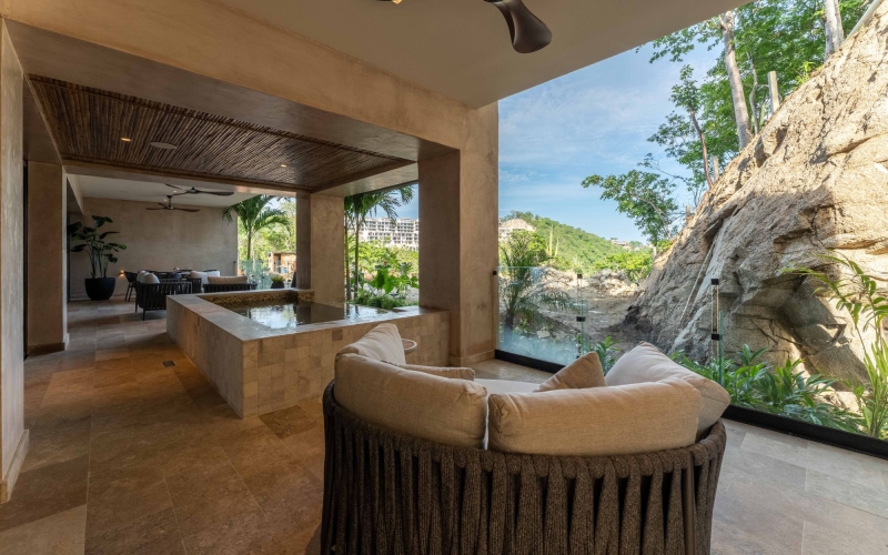 Departamento con vista al mar y plunge pool, en venta, Playa Tejon, Huatulco