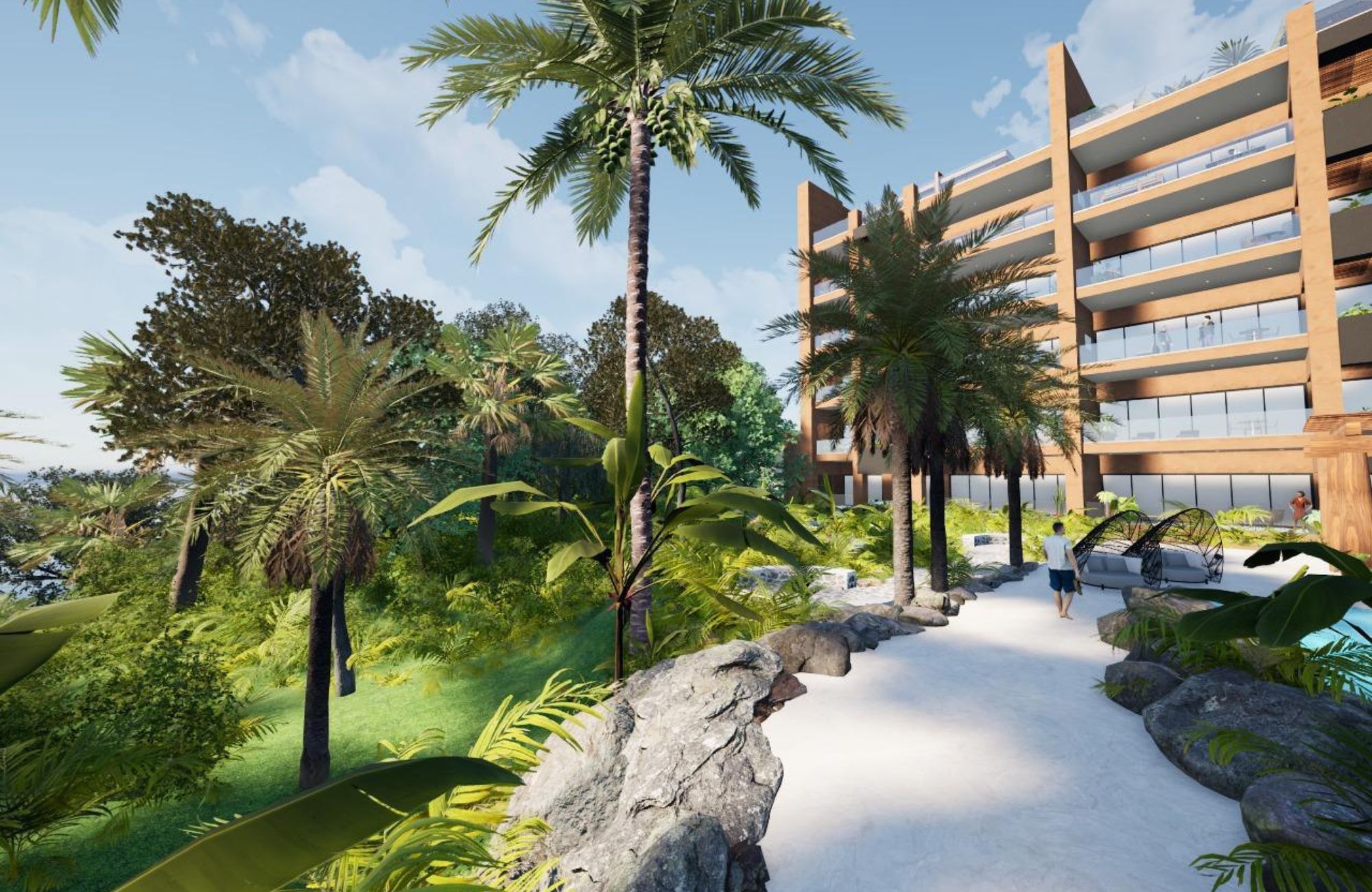 Oceanfront penthouse, beach club, spa and more, pre-sale El Tejon Huatulco