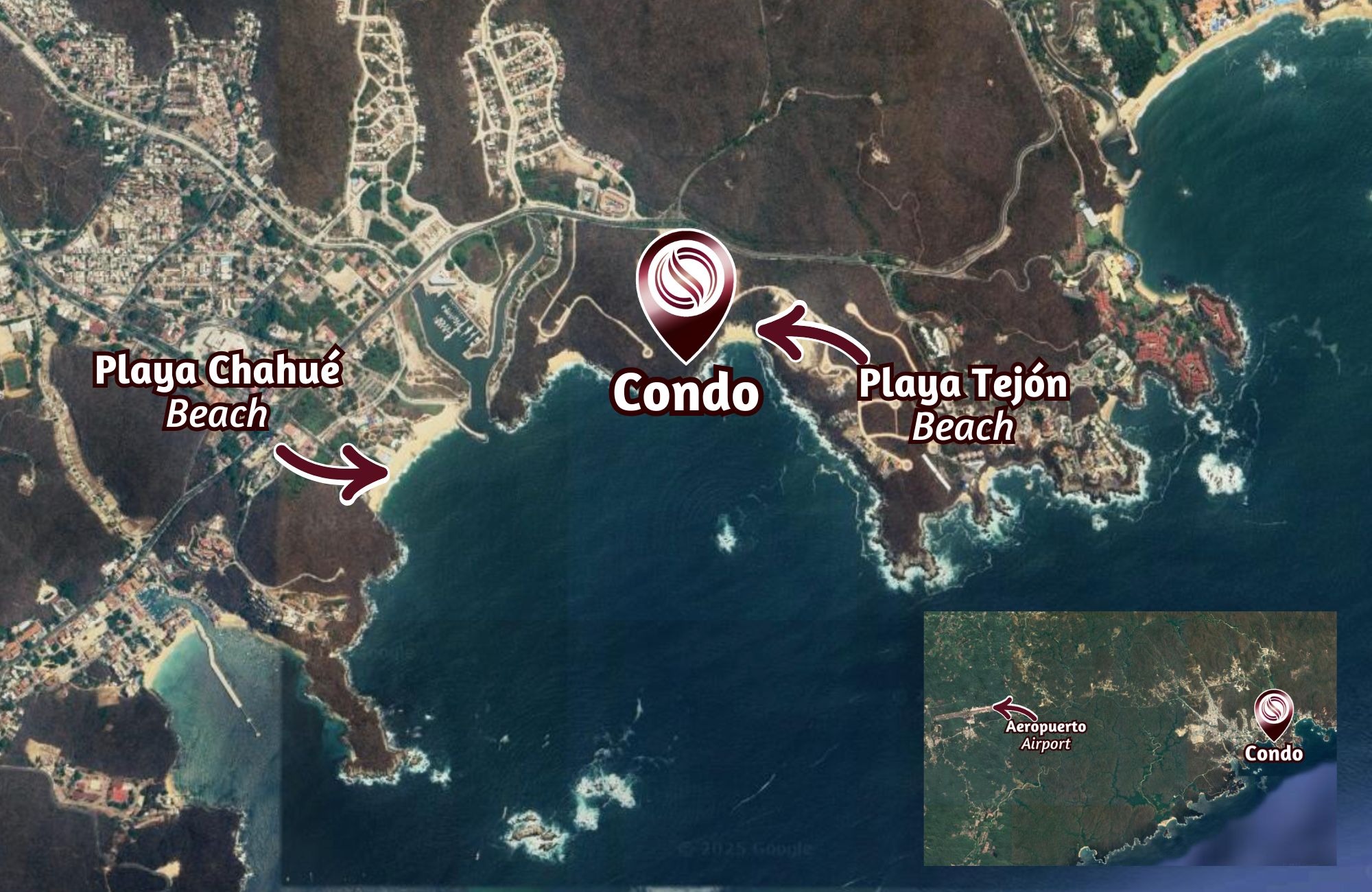 Condo with common Rooftop and Amenities for Sale, Playa Tejon, Huatulco