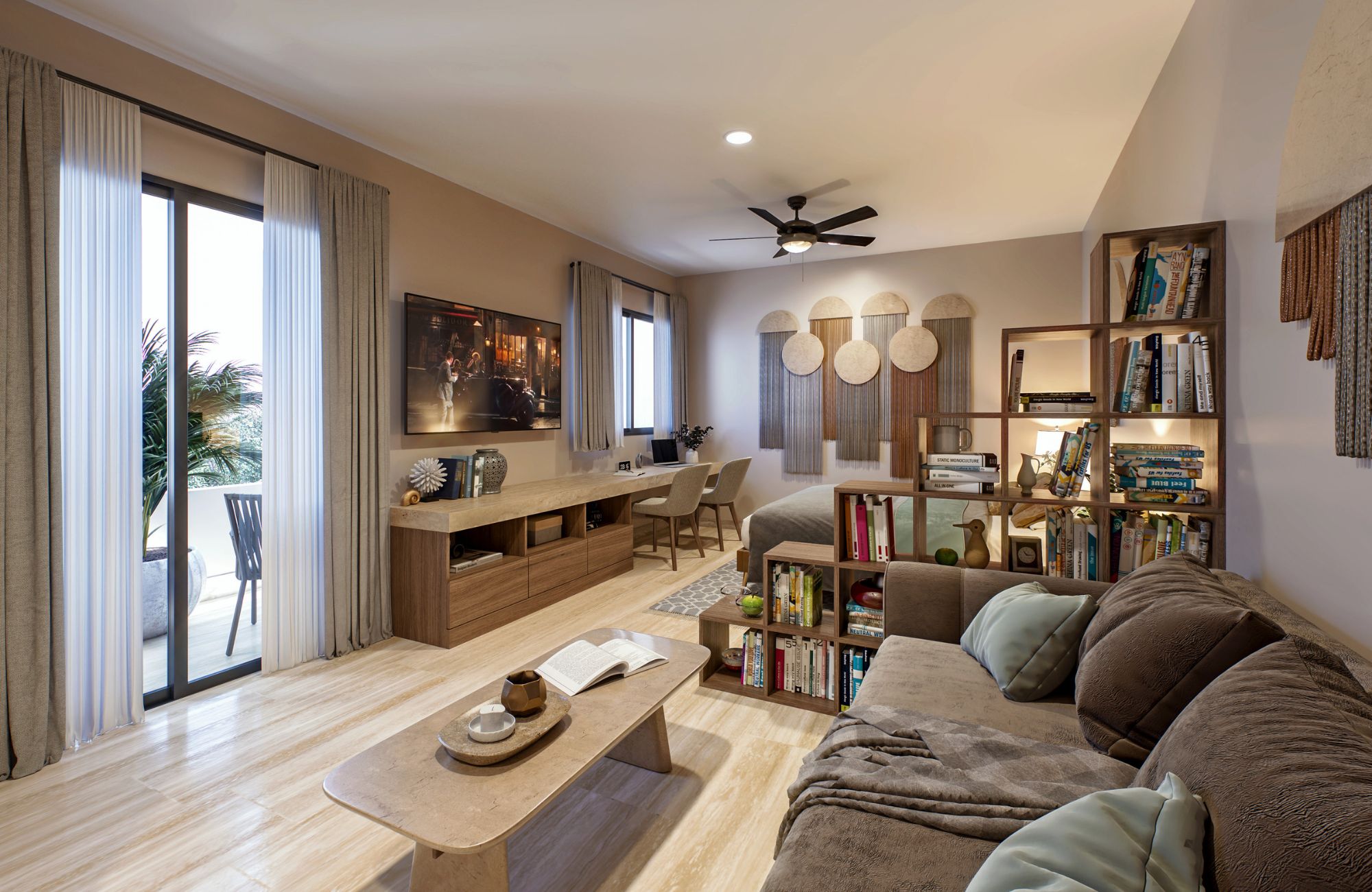 Apartment with Pool, Clubhouse, pre-sale, Centro Maya, Playa del Carmen.