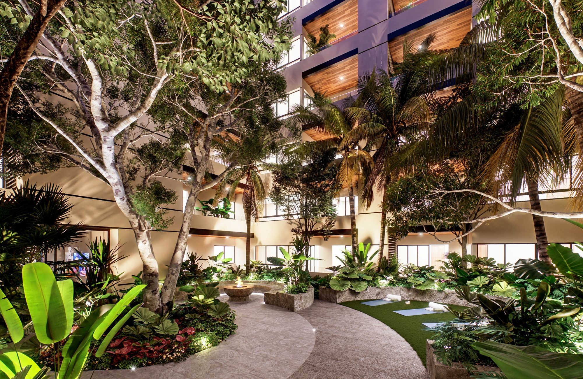 Apartment with Pool, Clubhouse, pre-sale, Centro Maya, Playa del Carmen.