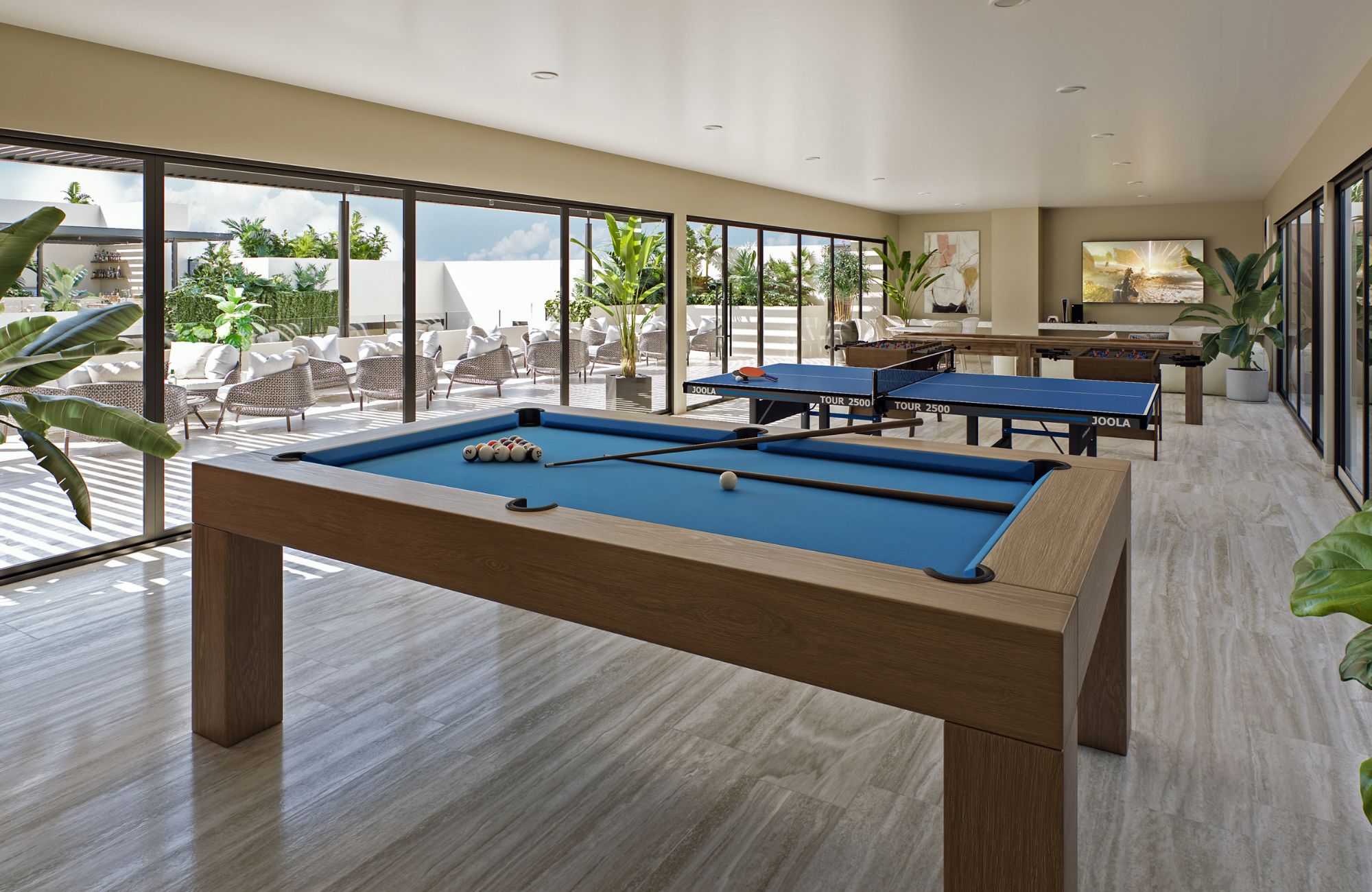 Apartment with terrace, rooftop with pool, jacuzzi, gym, coworking, concierge, pre-construction, for sale, Playa del Carmen,  downtown.