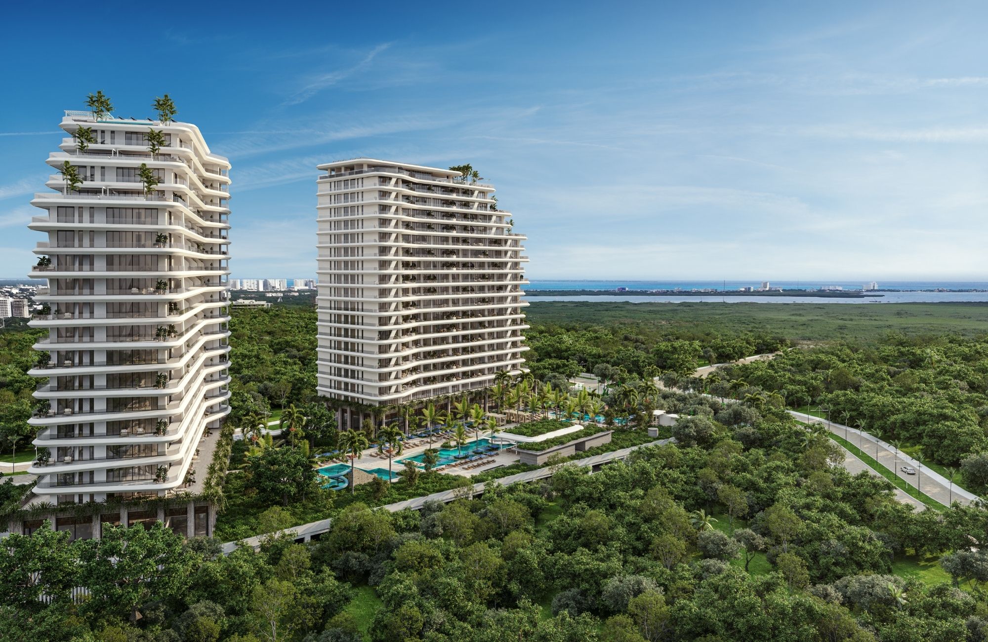 Condominium with pool, Kids Club, spinning, for sale, Luis Donaldo Colosio, Canc&uacute;n.