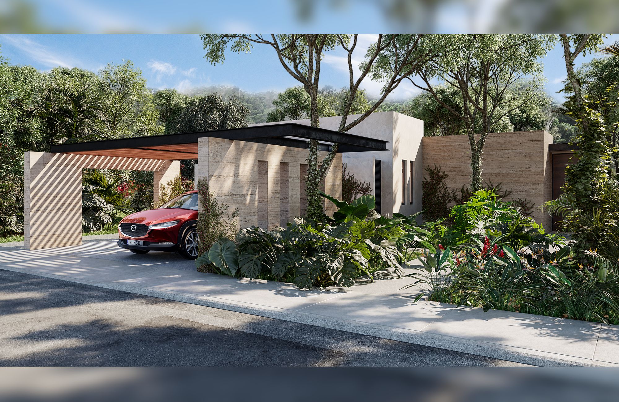 House with private pool in gated community for sale, Xpu-ha, Quintana Roo