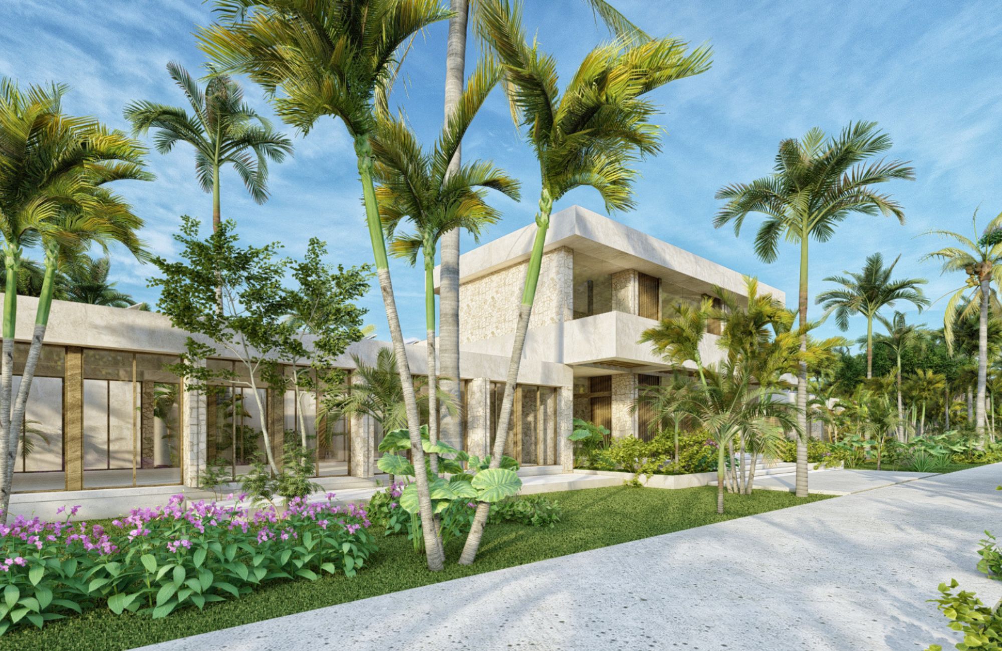 Residence with garden, terrace and clubhouse with amenities, for sale, Mayakoba, Playa del Carmen.