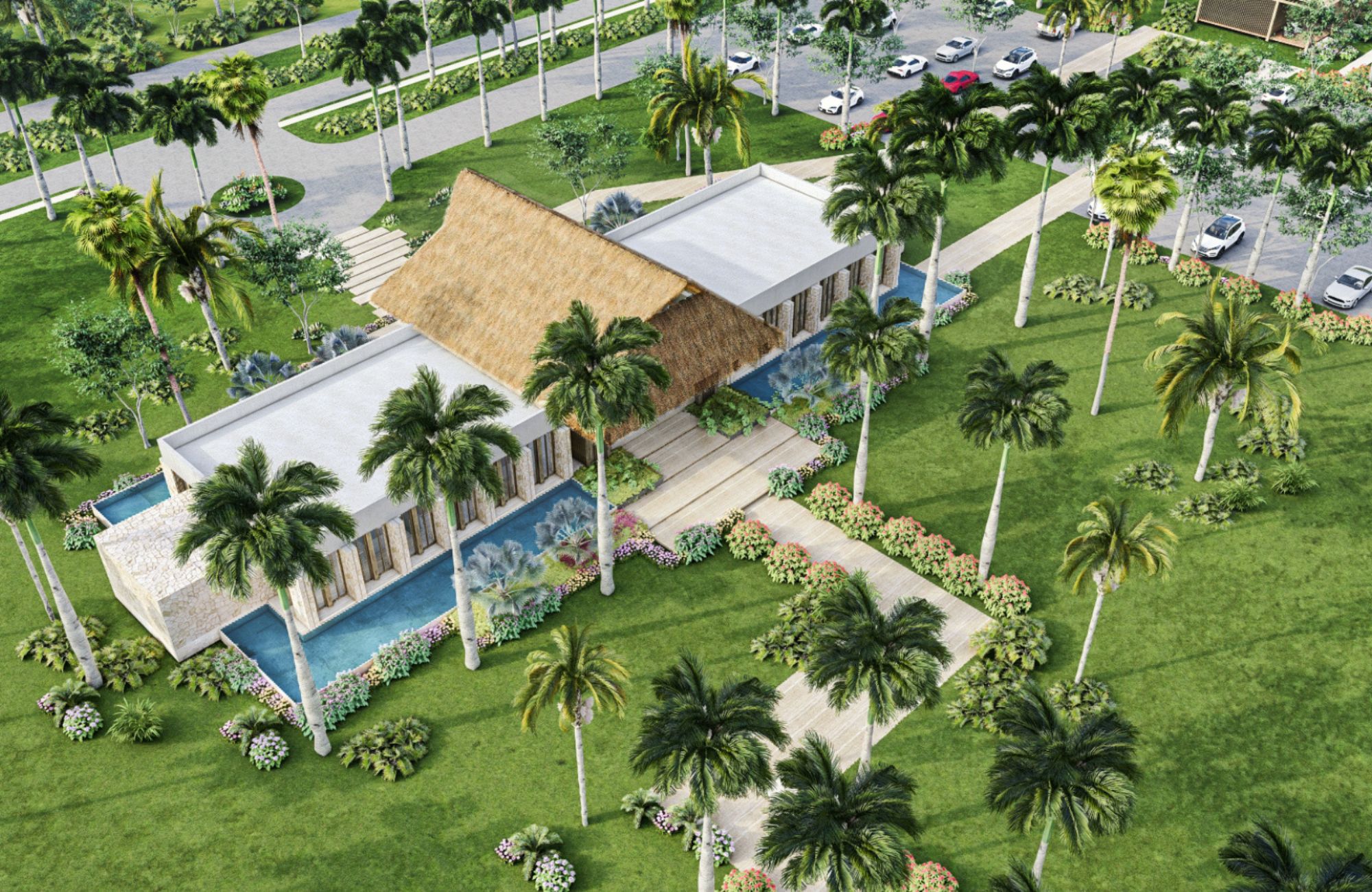 House with rooftop and private pool for sale in El Cielo, Playa del Carmen