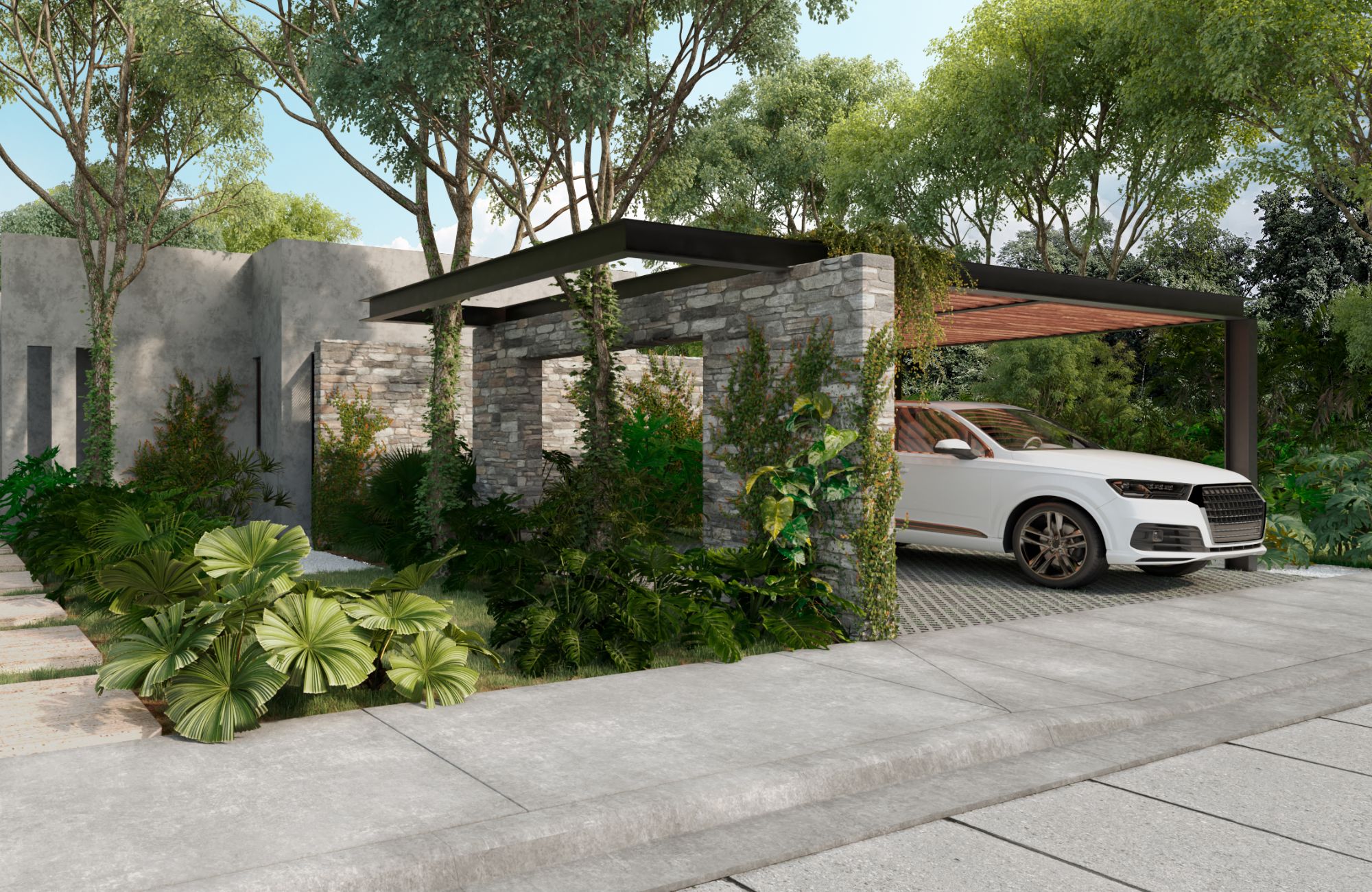 Casa en comunidad cerrada con casa club, en venta, Xpu-ha, Quintana Roo