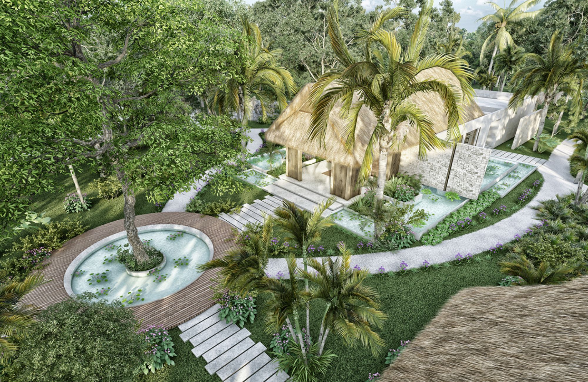 Casa en comunidad cerrada con casa club, en venta, Xpu-ha, Quintana Roo