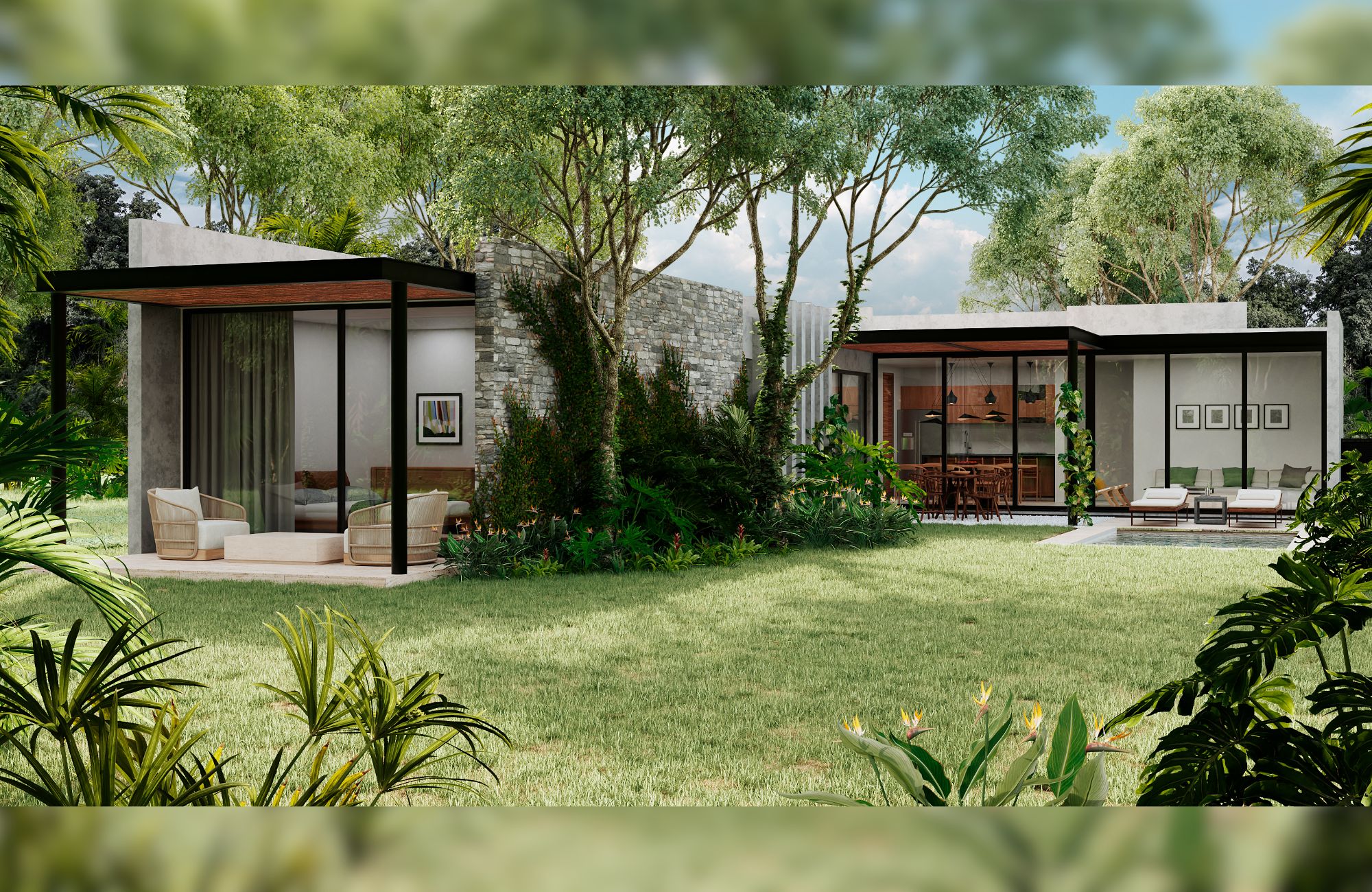 Casa en comunidad cerrada con casa club, en venta, Xpu-ha, Quintana Roo