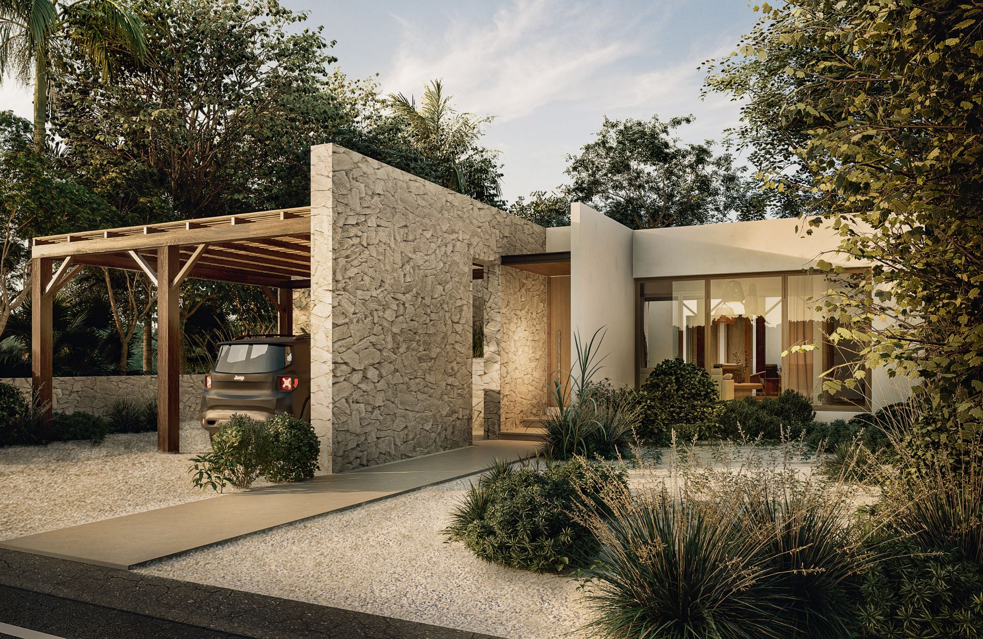 House with private pool in gated community for sale, Xpu-ha, Quintana Roo