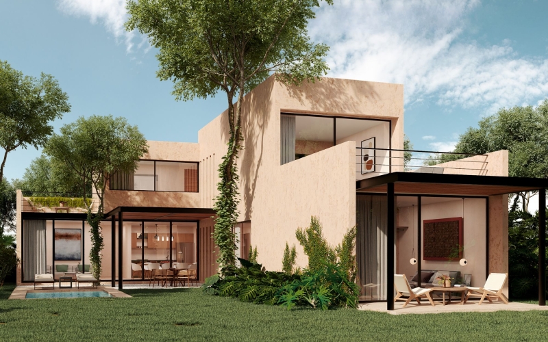 House for sale with cenotes and outpatient medical center, Xpu-ha, Quintana Roo