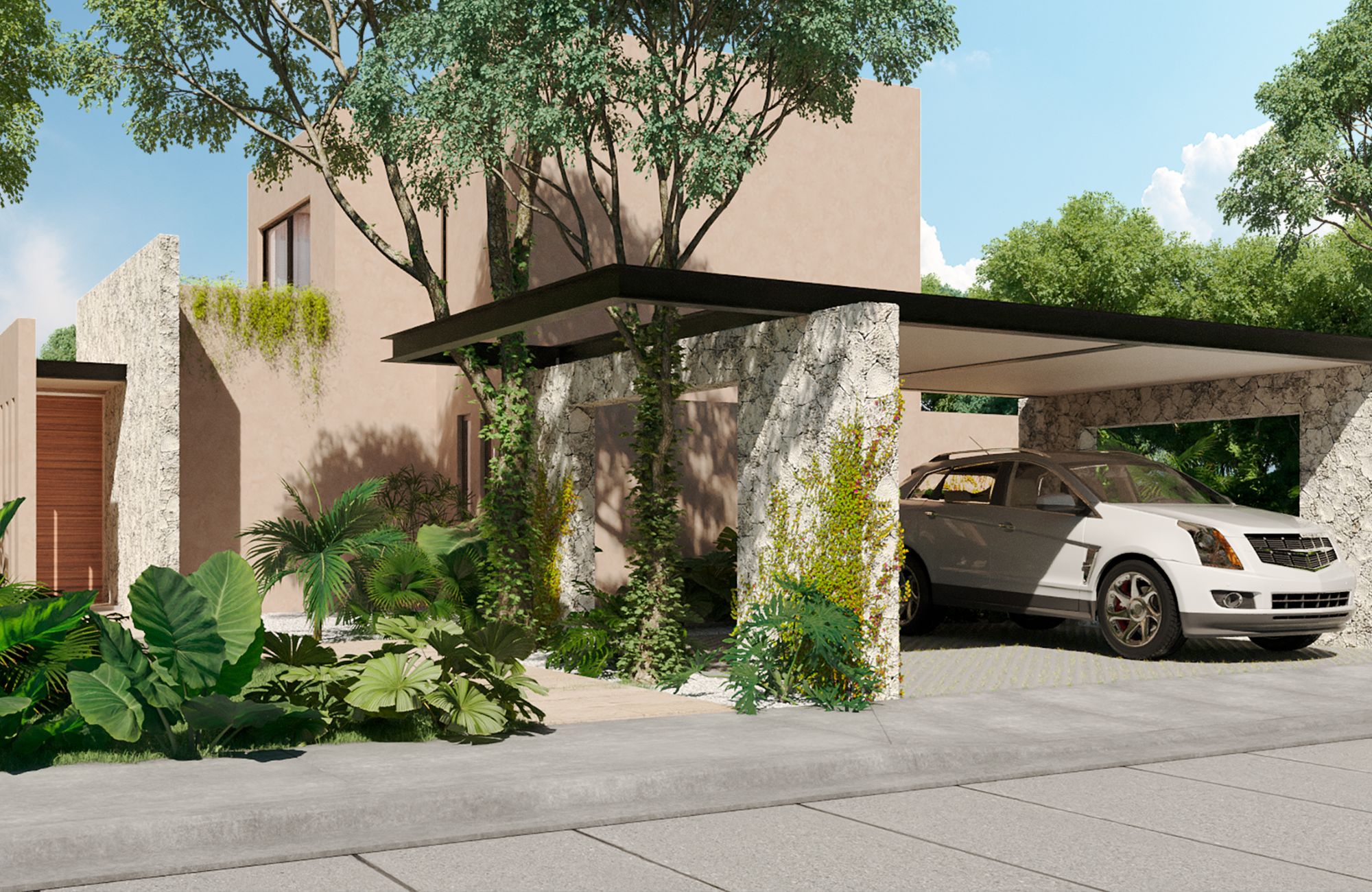 House for sale with cenotes and outpatient medical center, Xpu-ha, Quintana Roo