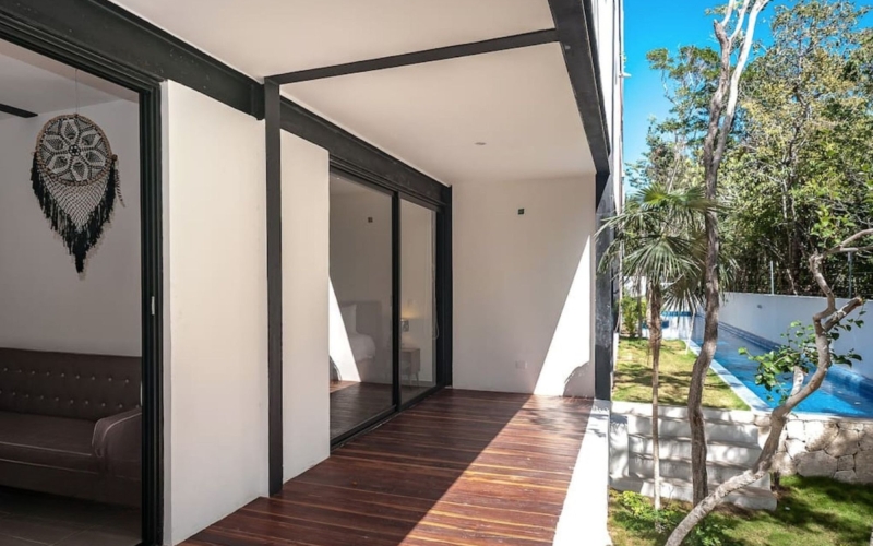 Furnished condo with rooftop, stunning jungle views, for sale, Region 11, Tulum