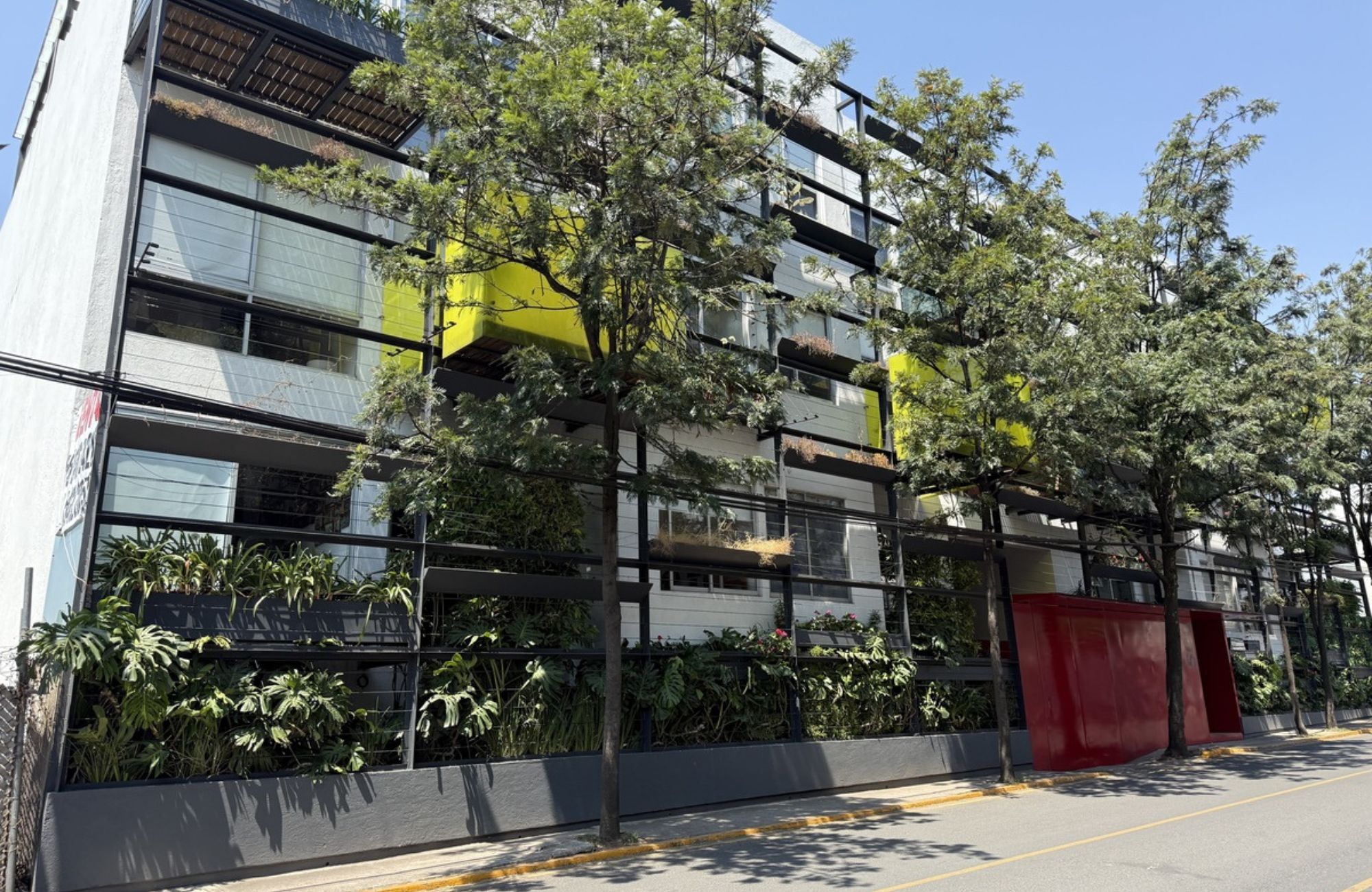 Condo with a 5 m2 terrace, 2 parking spaces, swimming lane, gym, playground, green areas, pre-construction, for sale in Santa Fe, Mexico Cit