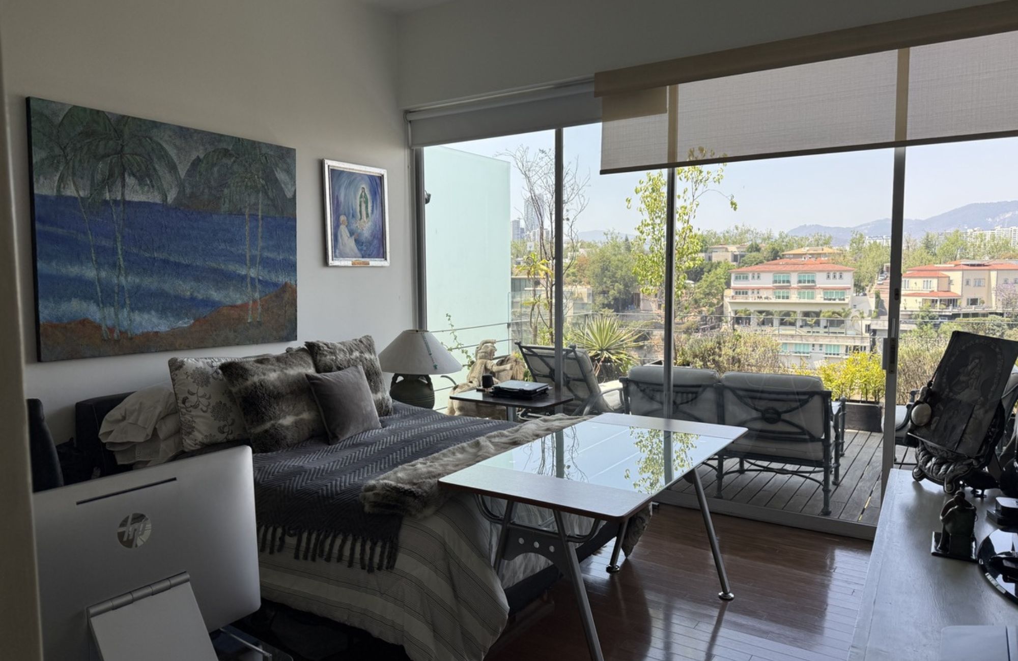 Condo with a 5 m2 terrace, 2 parking spaces, swimming lane, gym, playground, green areas, pre-construction, for sale in Santa Fe, Mexico Cit