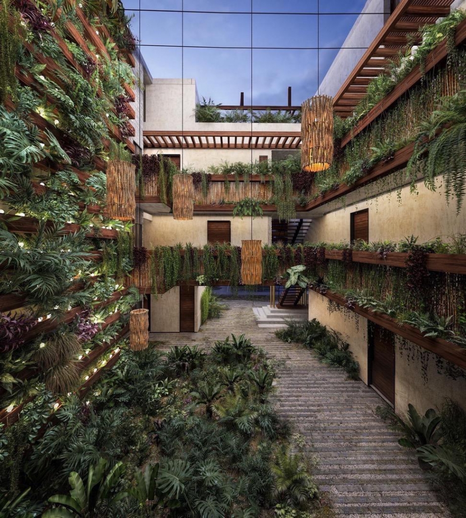 Condominium with beach club for sale, food service, spa, dock, Tankah, Tulum