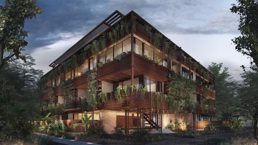 Condominium with beach club for sale, food service, spa, dock, Tankah, Tulum