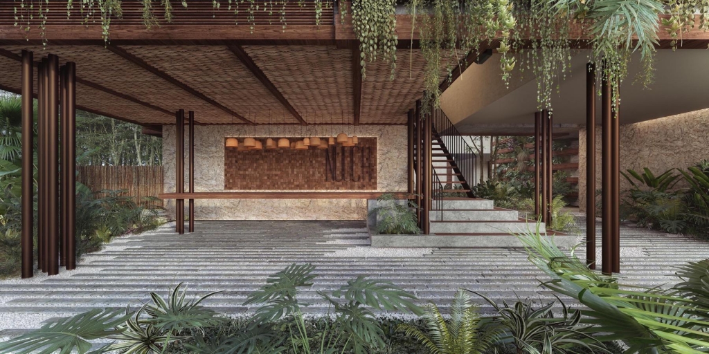 Condominium with beach club for sale, food service, spa, dock, Tankah, Tulum