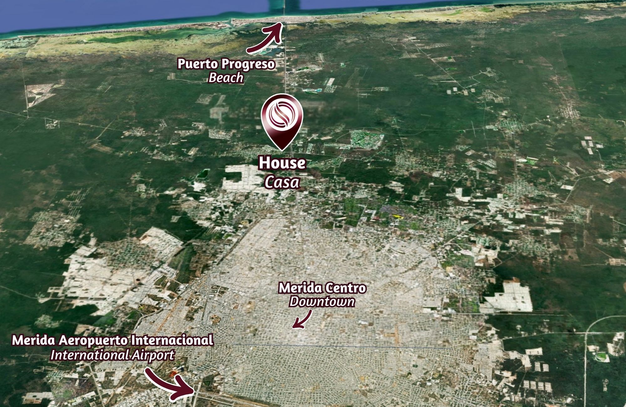 Oceanfront villa with private pool, for sale, Telchac, M&eacute;rida