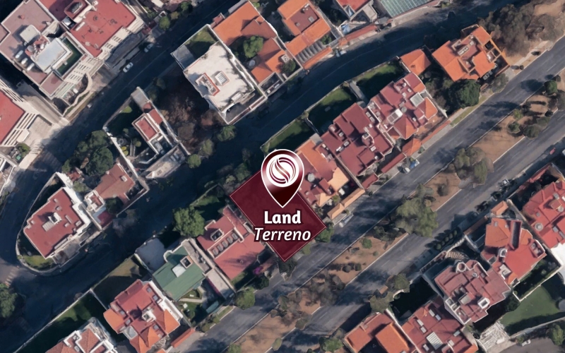 Land for Sale in a Luxury Area of Bosques de las Lomas