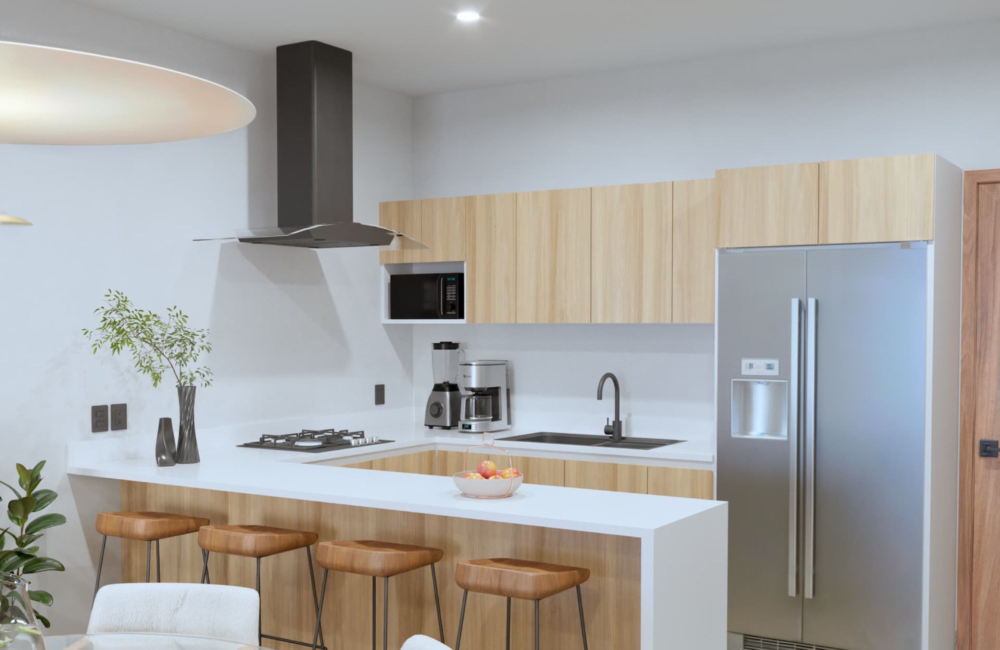 Condominium with terrace for sale, Zona aeropuerto, Canc&uacute;n.