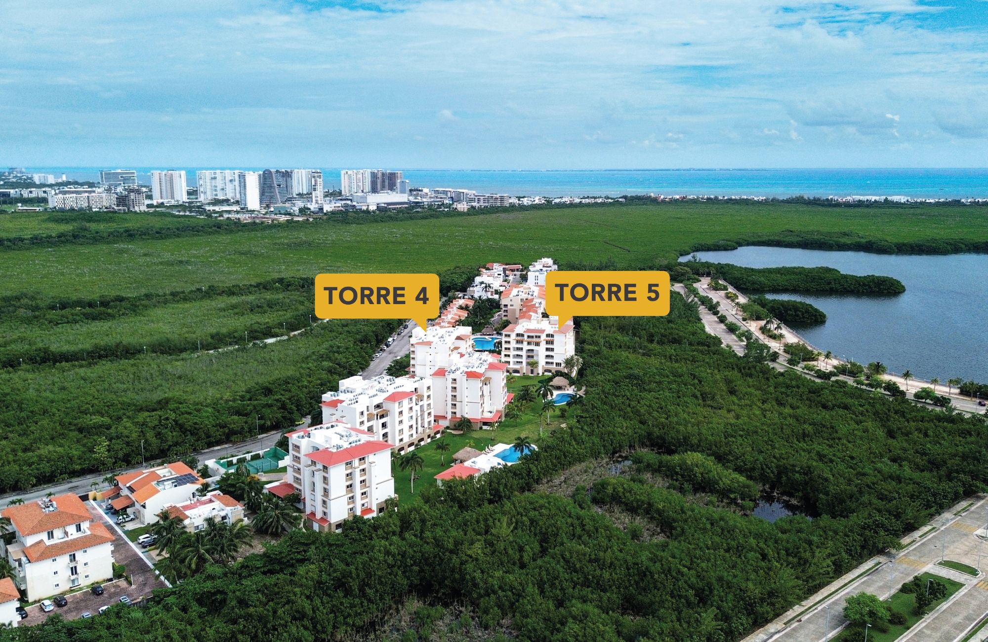 3 bedroom apartment with Gym, Pool and Jacuzzi for sale, Hotel Zone, Cancun.