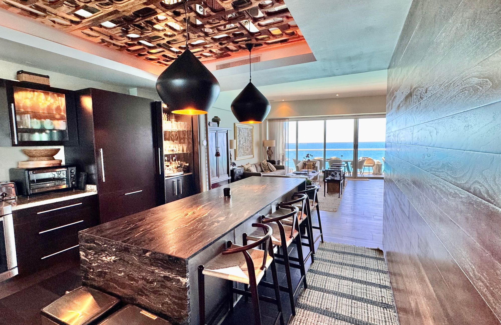 Oceanfront 4 bedroom condo for sale in Emerald Cancun