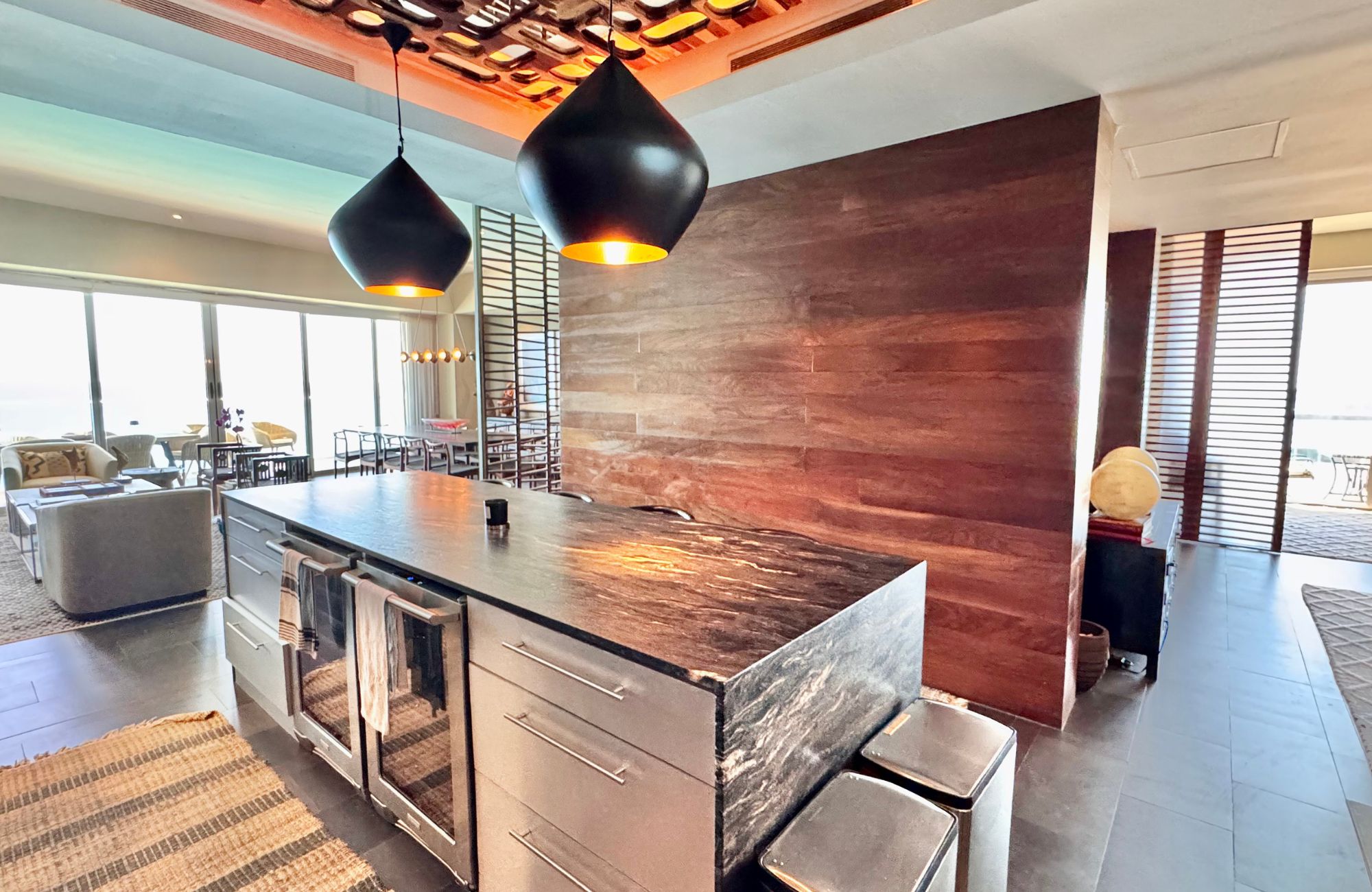 Oceanfront 4 bedroom condo for sale in Emerald Cancun