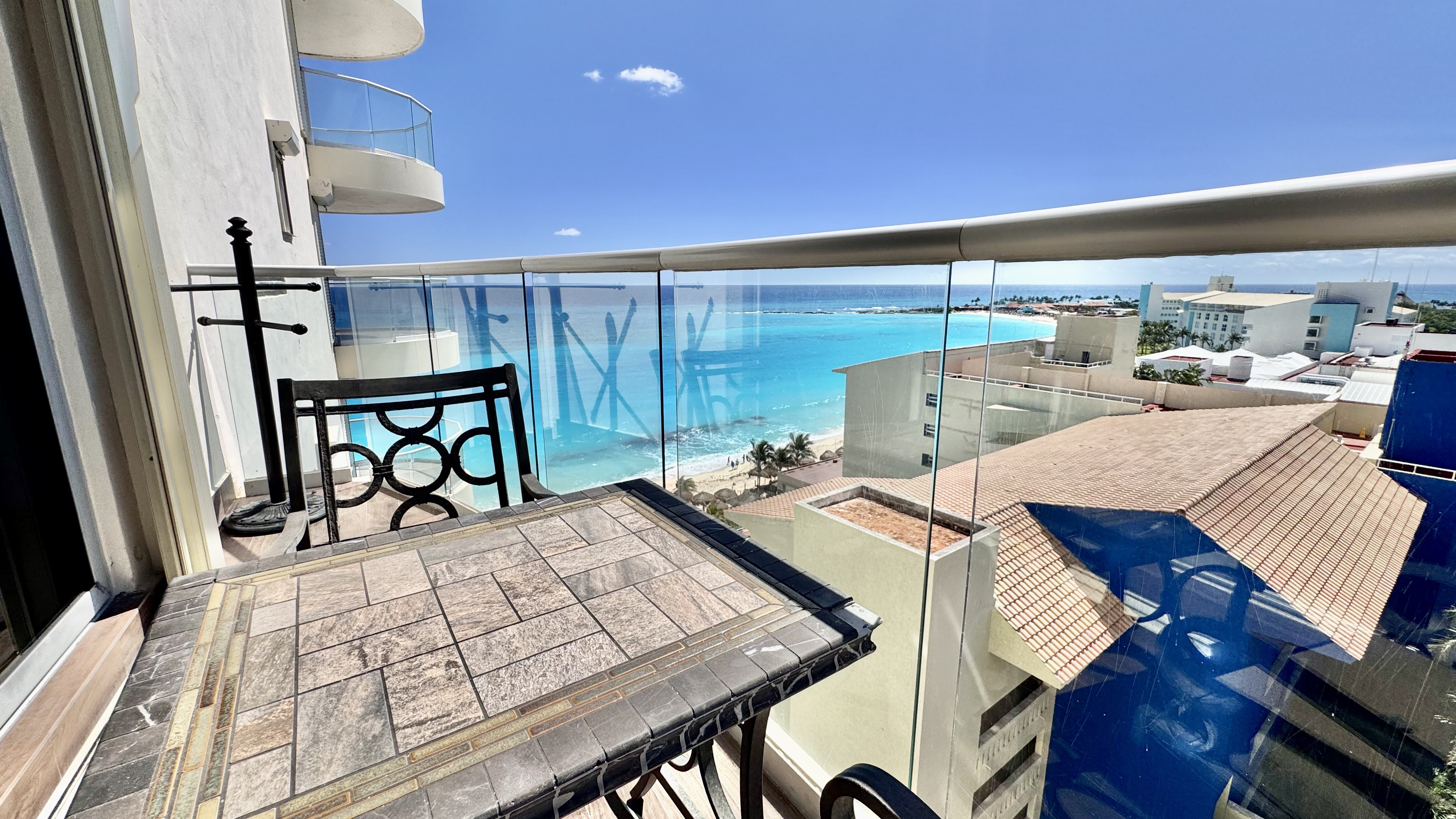 Oceanfront 4 bedroom condo for sale in Emerald Cancun