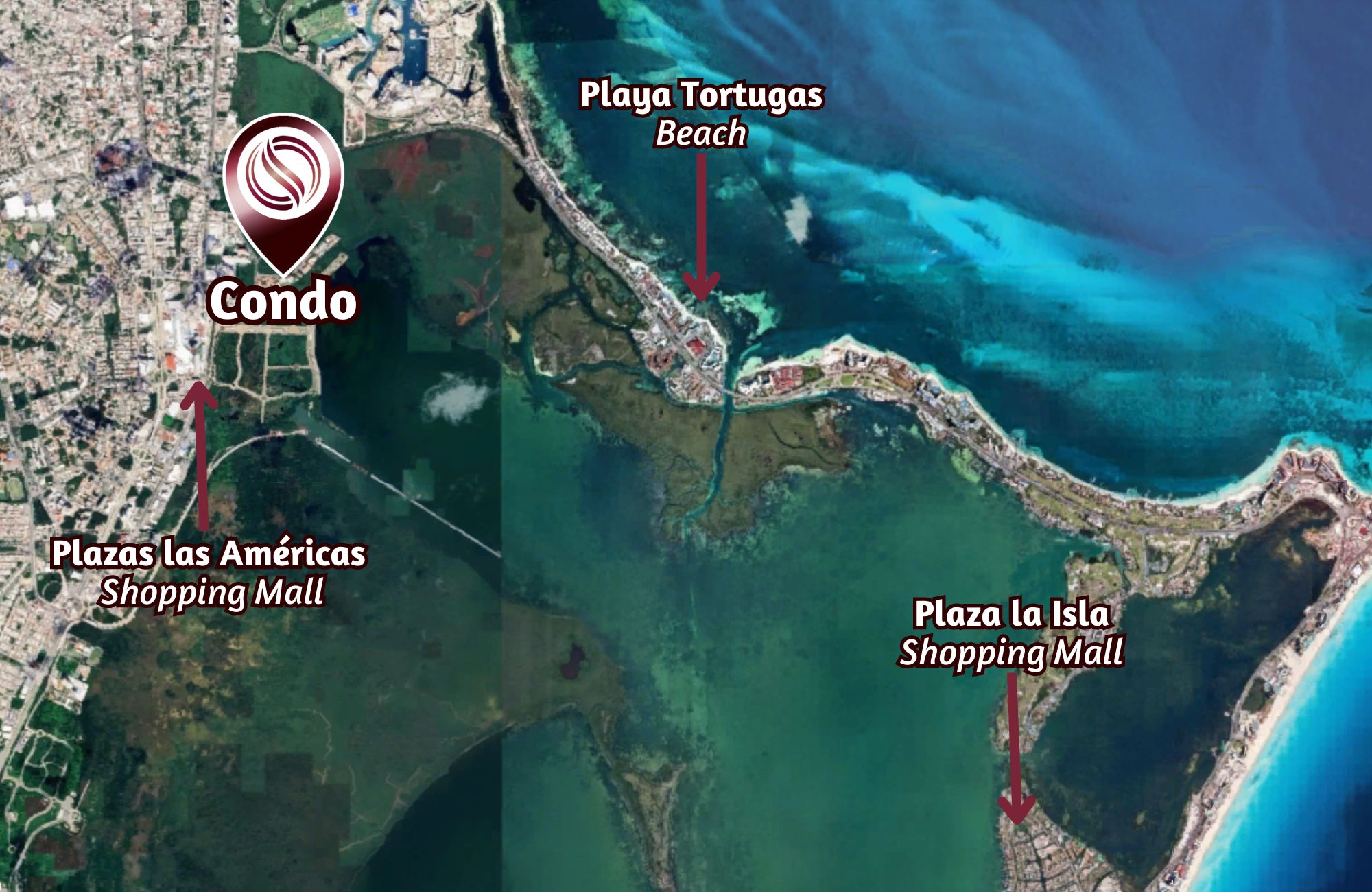 Condo with terrace, Paddle, pet park, adults and family pool, for sale, Zona Las Am&eacute;ricas, Canc&uacute;n