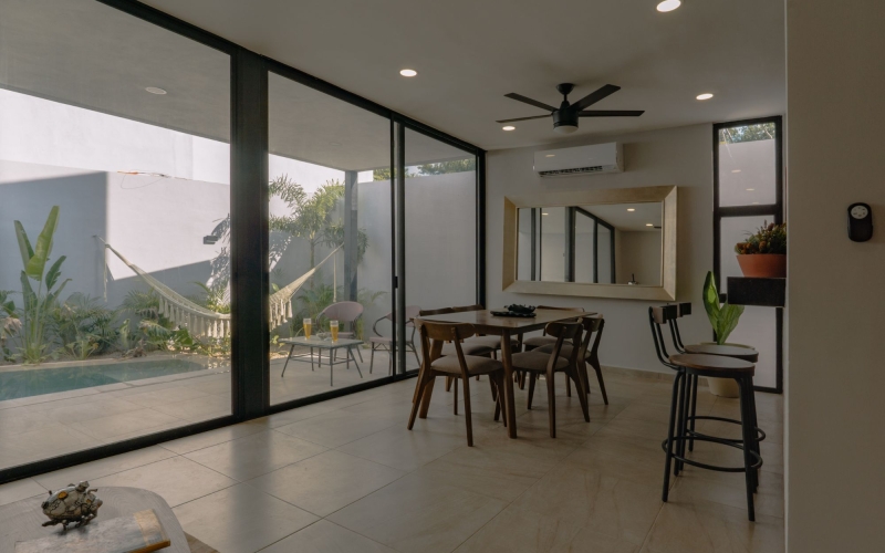 Spacious house with a private pool for sale in Conkal, M&eacute;rida.