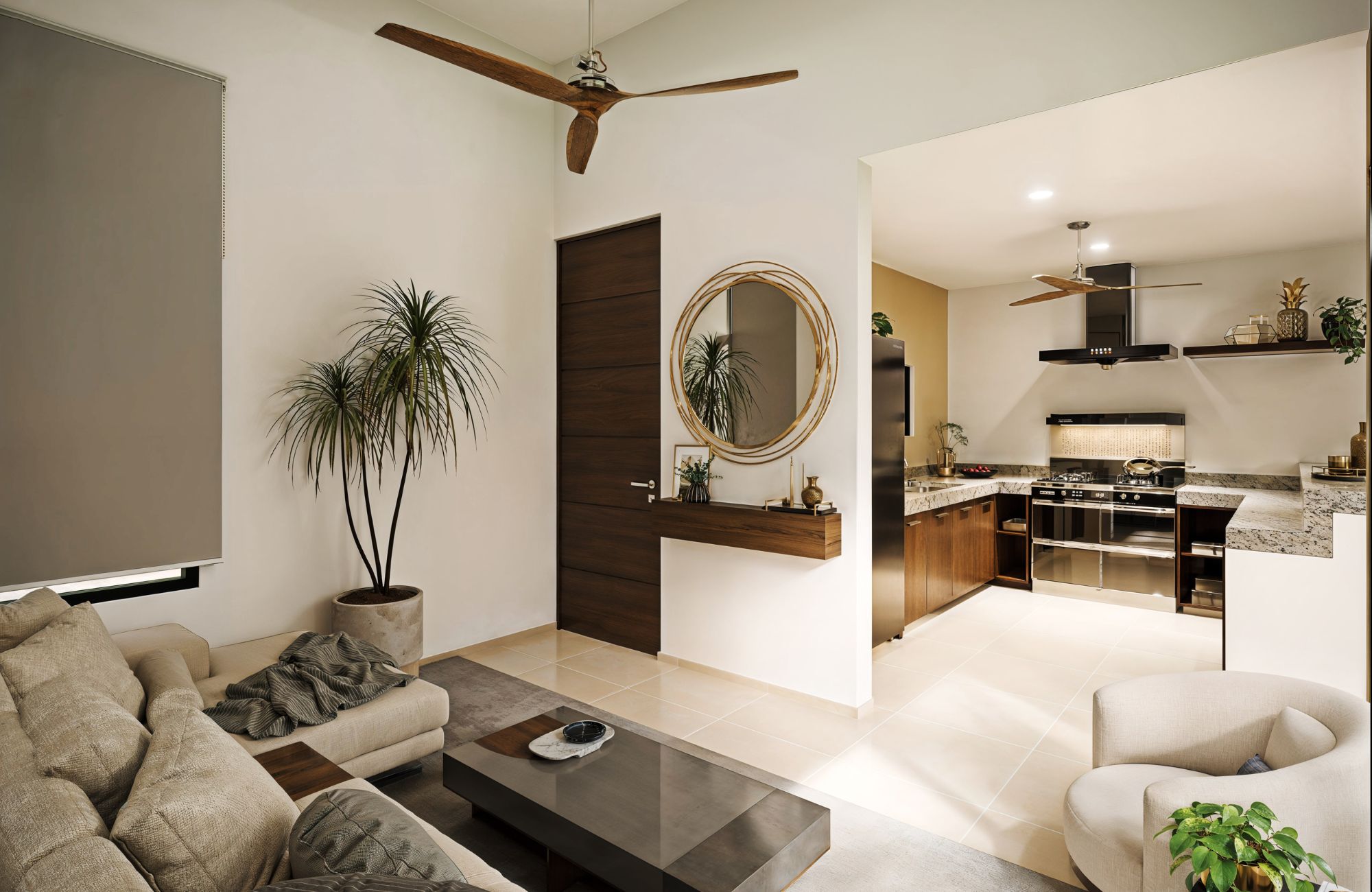 House with garden, private pool and clubhouse, Aldea Zama, Zona Norte for sale, Merida.