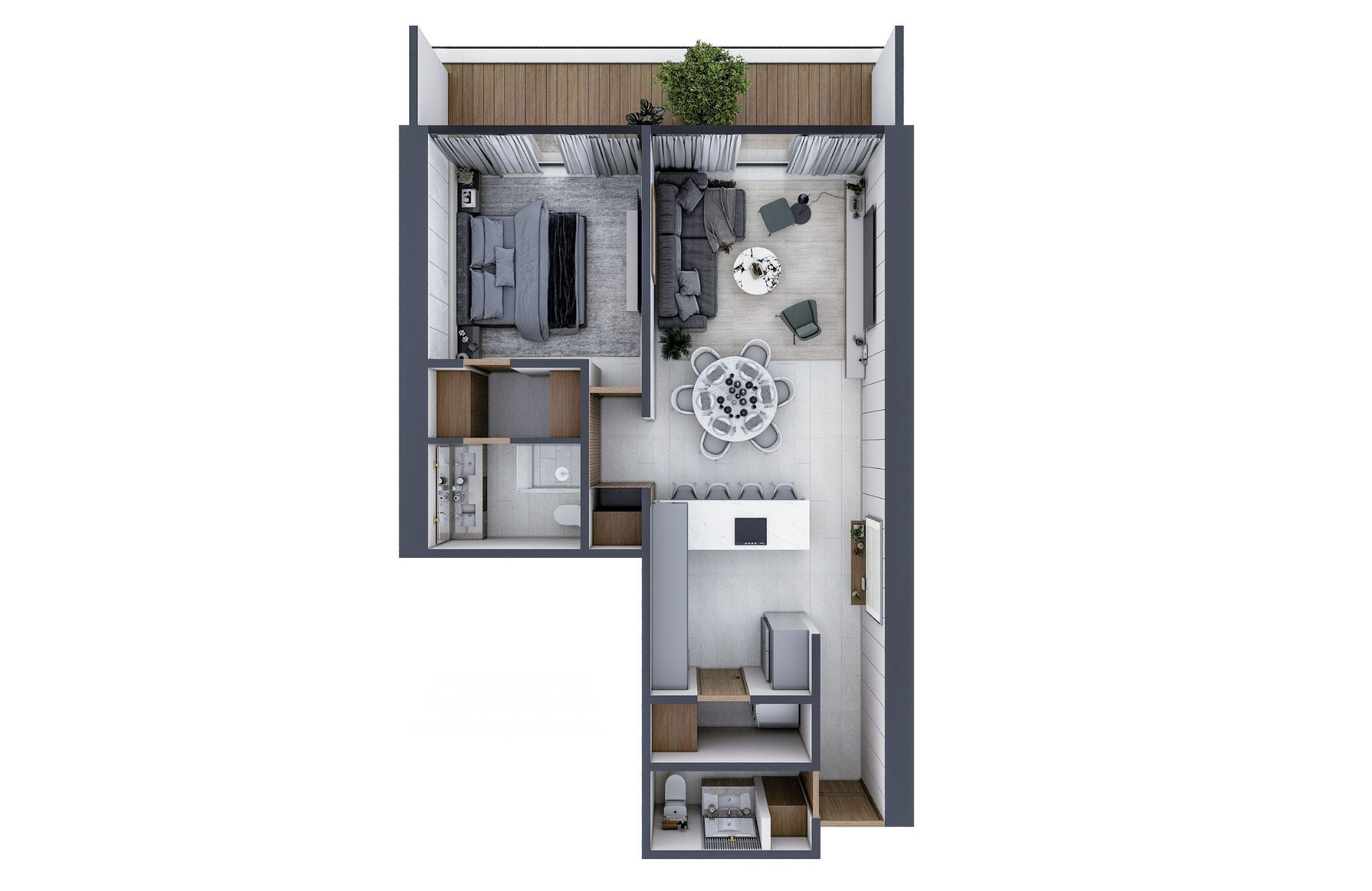 Apartment with Padel Courts and Pool for Sale in Santa Rita Cholul, M&eacute;rida