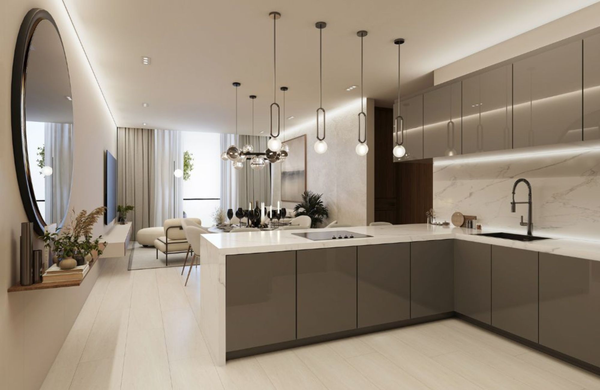 Condo with Lake View for Sale, Temoz&oacute;n Norte, M&eacute;rida