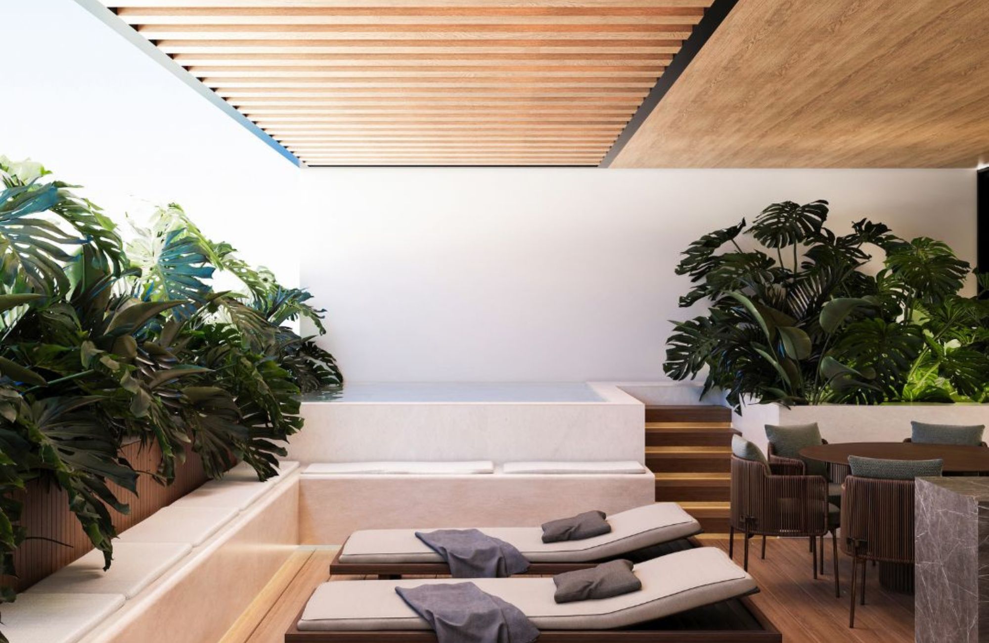 Penthouse with pool and rooftop, for sale, M&eacute;xico Norte, M&eacute;rida