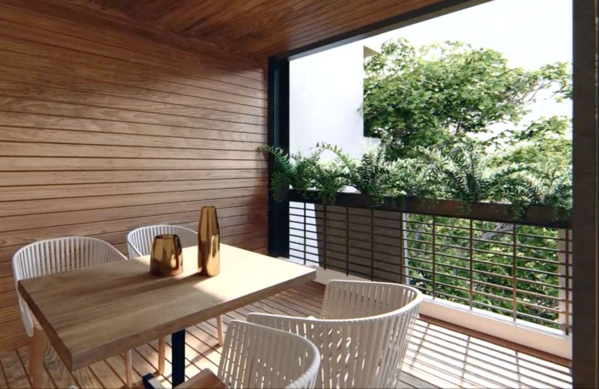 Condominium with 5 parking spaces, 11 m2 terrace, swimming lane, gym, playground, green areas, pre-construction, for sale in Santa Fe, Mexic